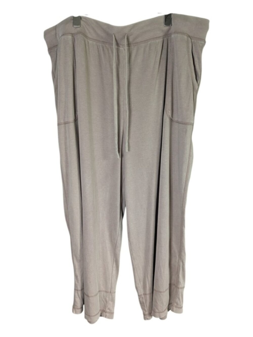 Koolaburra by UGG Wide Leg Cropped Pants Light Brown Tan Size 2X‎